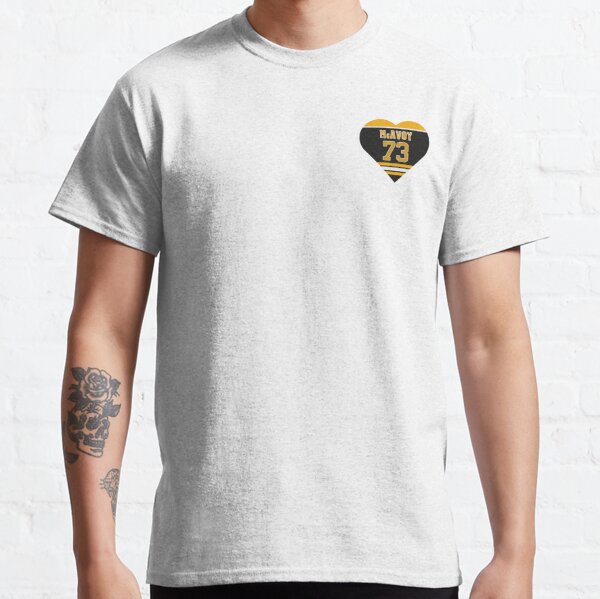 Boston Bruins Charlie Mcavoy Winter Classic Jersey #73 T Shirt Unisex Black