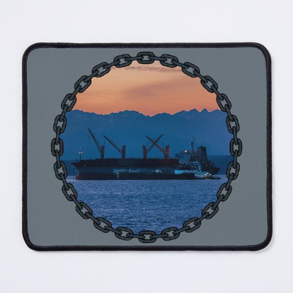 Item preview, Copy of Vane Brothers Tug Huson Seattle Skyline Space Needle Sketch designed and sold by Jason Mosley.