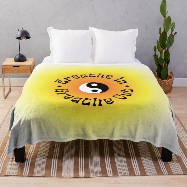 Item preview, Breathe in breathe out orange and yellow designed and sold by TheGuidedPixie.