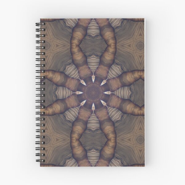 Item preview, Mushroom Hyphae texture Kaleidoscope Pattern 14 designed and sold by Swabcraft.