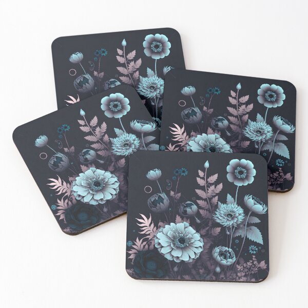 Item preview, Moody Pastel Florals designed and sold by onicrypt.