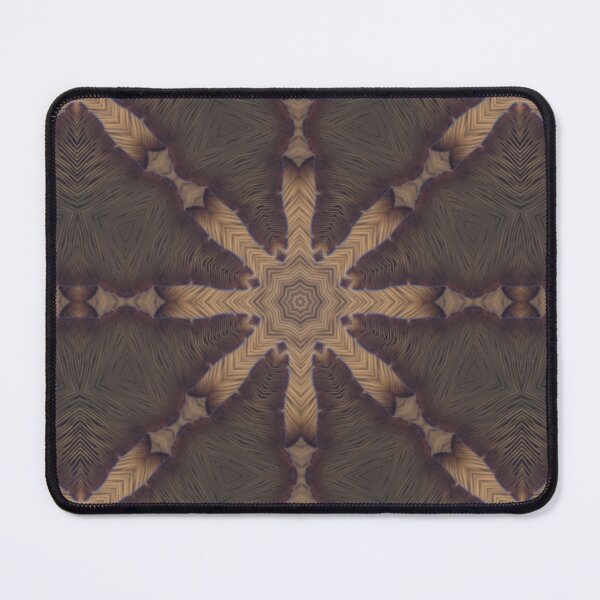Item preview, Mushroom Hyphae texture Kaleidoscope Pattern 15 designed and sold by Swabcraft.