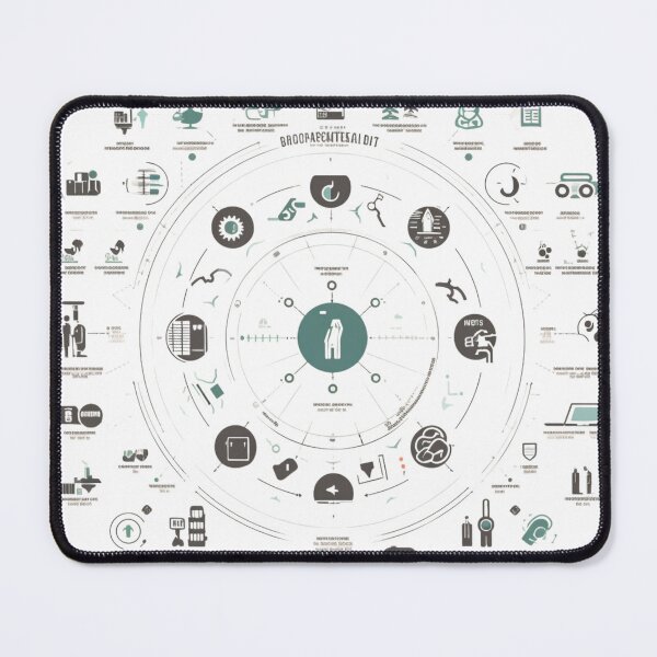 Item preview, Minimalist Infographic: Hacking & Cybersecurity designed and sold by RobotBadGuy0.