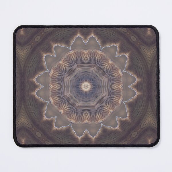 Item preview, Mushroom Hyphae texture Kaleidoscope Pattern 16 designed and sold by Swabcraft.