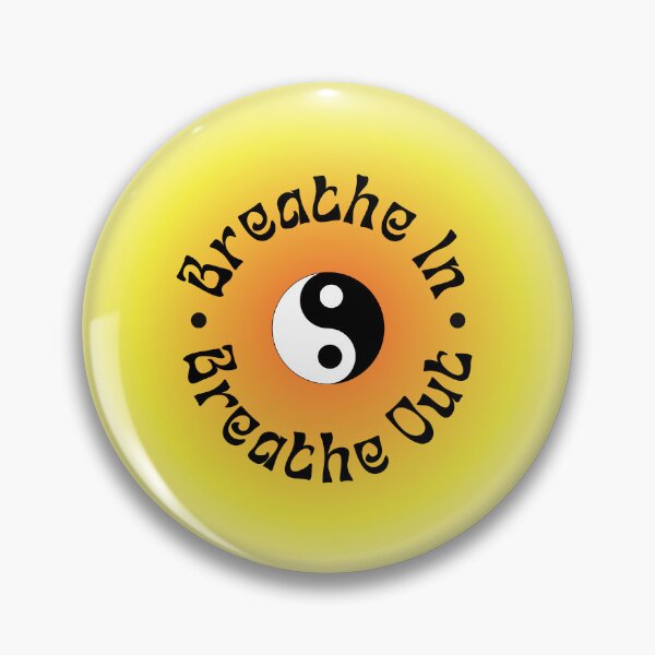 Item preview, Breathe in breathe out orange and yellow designed and sold by TheGuidedPixie.