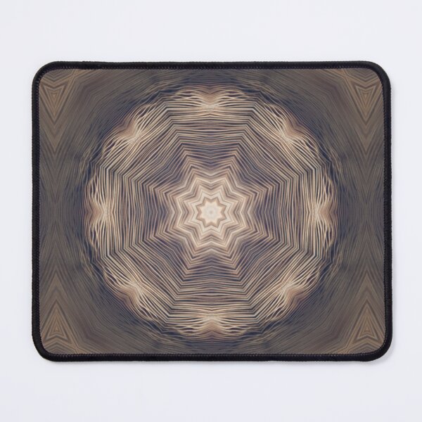 Item preview, Mushroom Hyphae texture Kaleidoscope Pattern 17 designed and sold by Swabcraft.