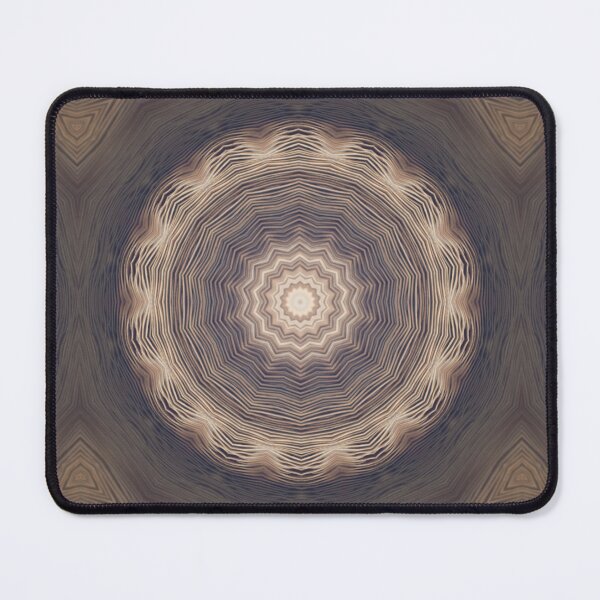 Item preview, Mushroom Hyphae texture Kaleidoscope Pattern 18 designed and sold by Swabcraft.