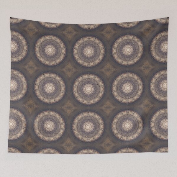 Item preview, Mushroom Hyphae texture Kaleidoscope Pattern 18 designed and sold by Swabcraft.