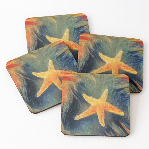 Item preview, Starfish AI Generated AI Art The Scream Colors Artificial Intelligence Munch designed and sold by OurFunnyDesigns.