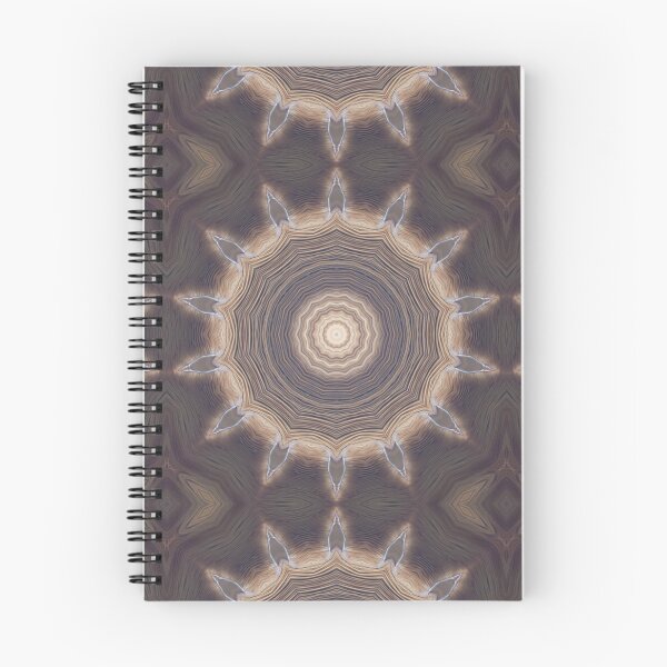Item preview, Mushroom Hyphae texture Kaleidoscope Pattern 19 designed and sold by Swabcraft.
