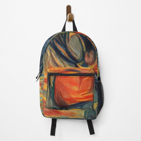 Item preview, Chicken Hen AI Generated The Scream Colors AI Art Artificial Intelligence AI Munch designed and sold by OurFunnyDesigns.