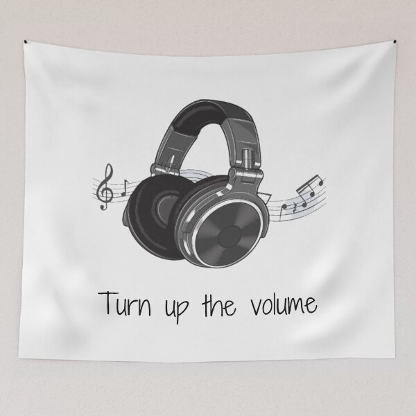 Item preview, Turn up the volume designed and sold by SushiAnn.
