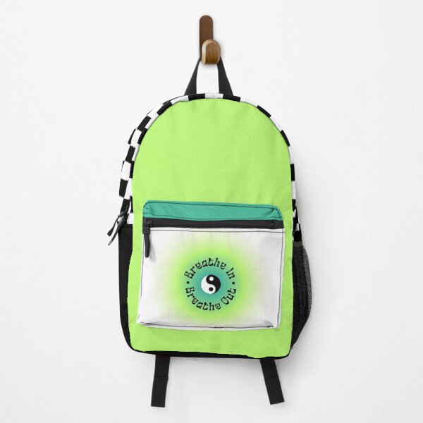 Item preview, Breathe in breathe out lime green designed and sold by TheGuidedPixie.