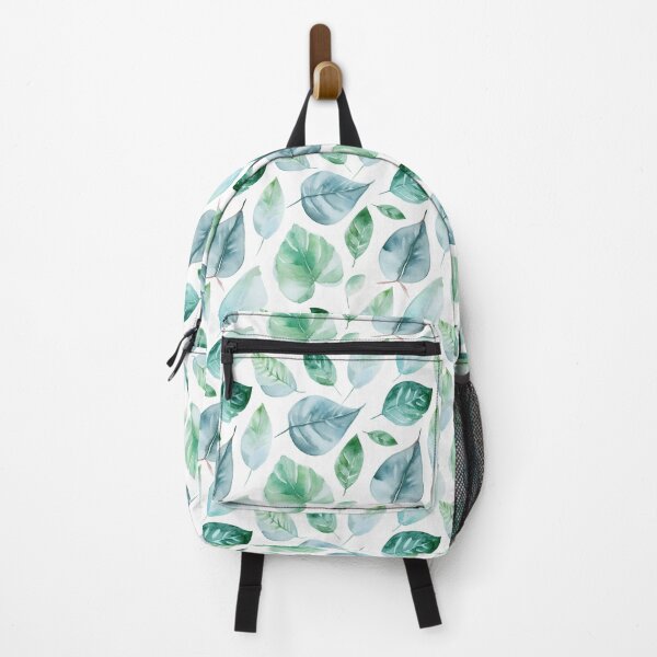 Item preview, watercolor leaf design pattern designed and sold by StyleyPixels.