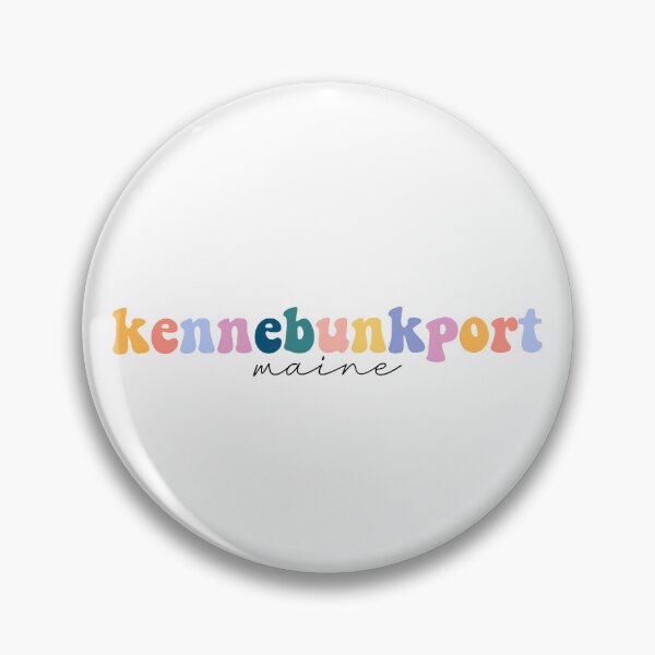 Item preview, Kennebunkport Maine Groovy Rainbow Pastel Lettering designed and sold by sourpanda.