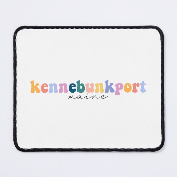 Item preview, Kennebunkport Maine Groovy Rainbow Pastel Lettering designed and sold by sourpanda.