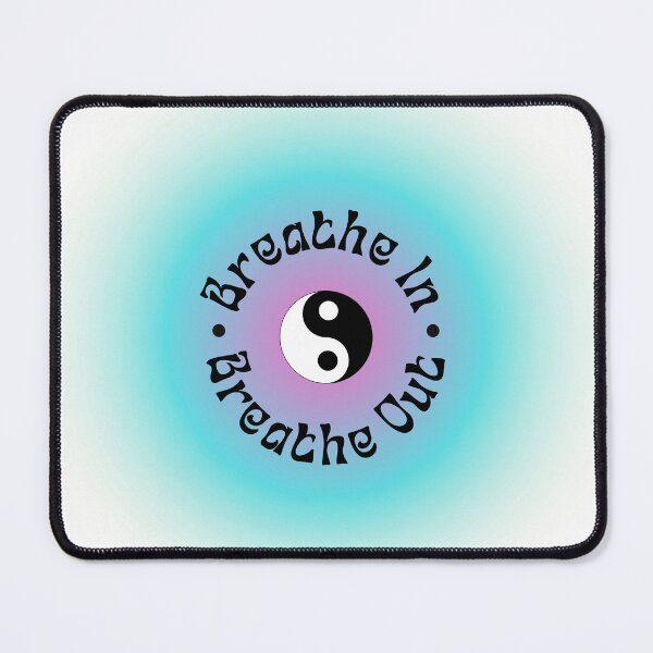Item preview, Breathe in breathe out - purple and blue designed and sold by TheGuidedPixie.