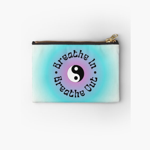 Item preview, Breathe in breathe out - purple and blue designed and sold by TheGuidedPixie.