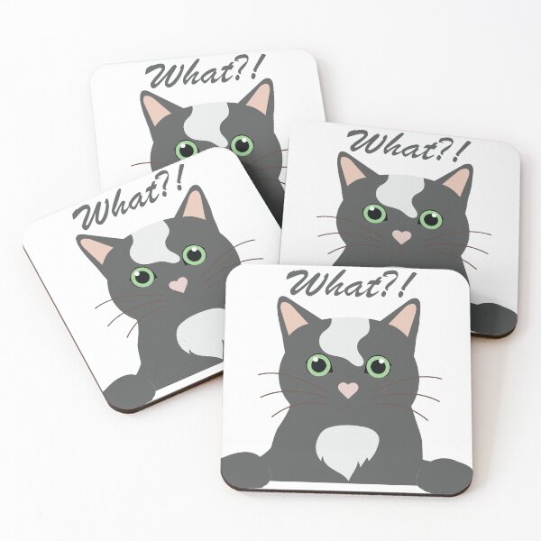 Item preview, SURPRISED CAT designed and sold by 9AF-.