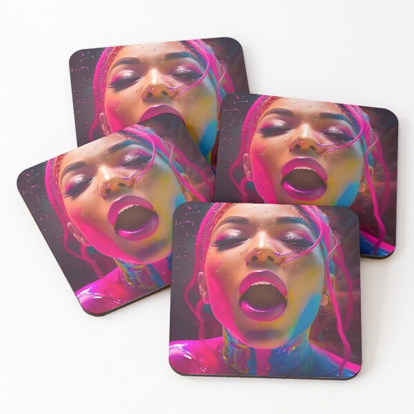 Item preview, Hiphop singer in pink designed and sold by Gallery-Wending.