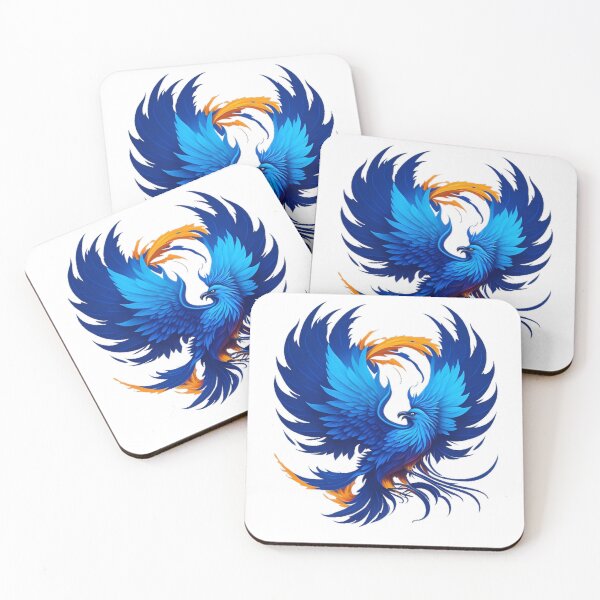 Item preview, The Pyromantic Phoenix - BlueFire Edition designed and sold by Matterdama.