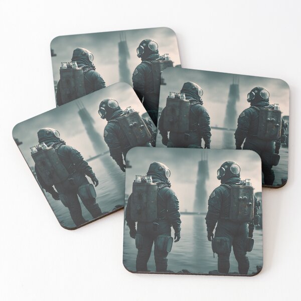 Item preview, Divers after the apocalypse designed and sold by Gallery-Wending.