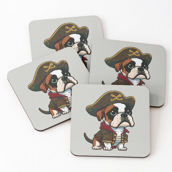 Item preview, First Mate Barkin Ruffington (Hearts & Cutes Collection) designed and sold by NarideaDesigns.