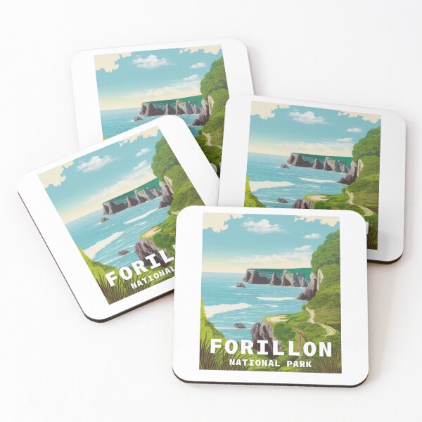 Item preview, Forillon National Park Illustration designed and sold by kbracey-meraki.