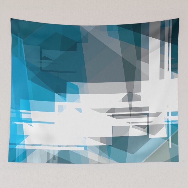 Item preview, Blue Abstract Art designed and sold by Bruce ALMIGHTY Baker.