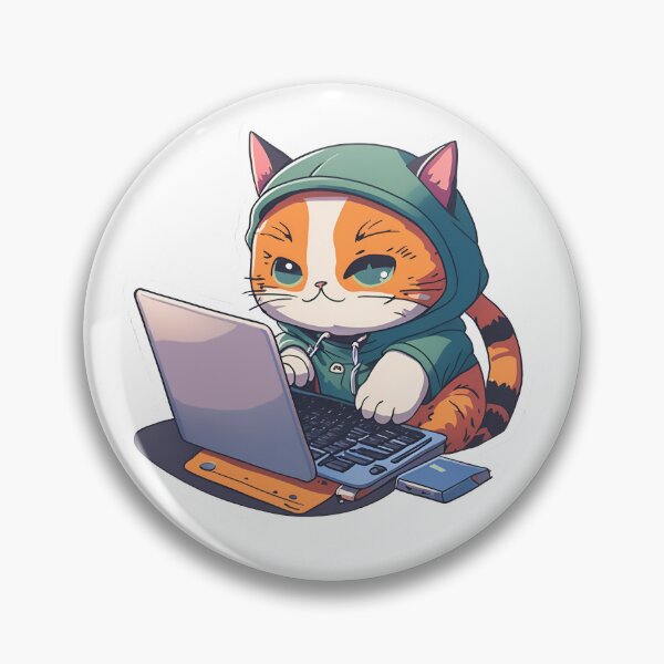 Item preview, Computer Hacking - Powered by Cat! designed and sold by mukraker.