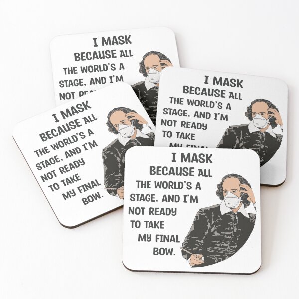Item preview, I Mask Because… (Shakespeare) designed and sold by O1RSH.