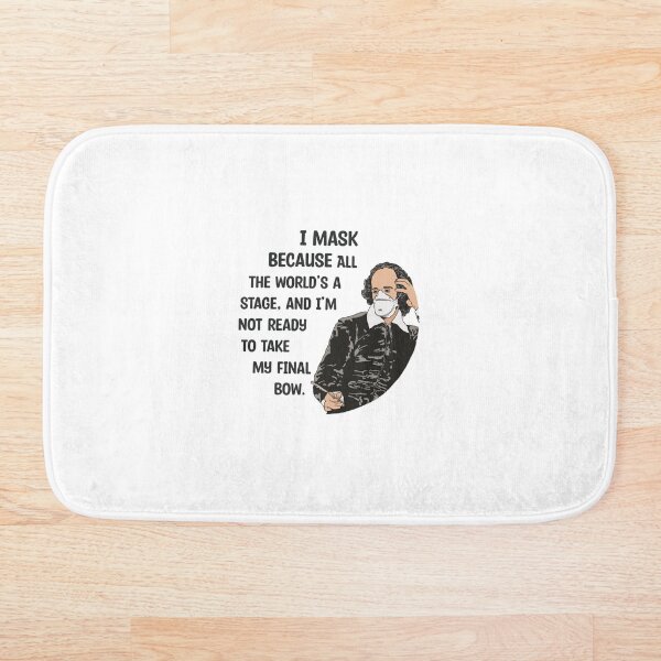 Item preview, I Mask Because… (Shakespeare) designed and sold by O1RSH.