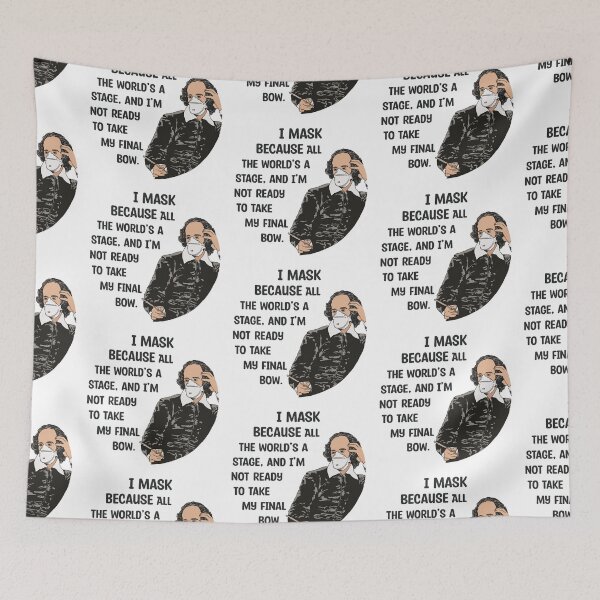 Item preview, I Mask Because… (Shakespeare) designed and sold by O1RSH.
