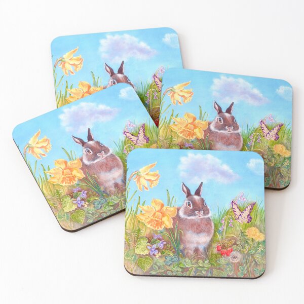 Item preview, BUNNY IN MEADOW designed and sold by Judy Mastrangelo.