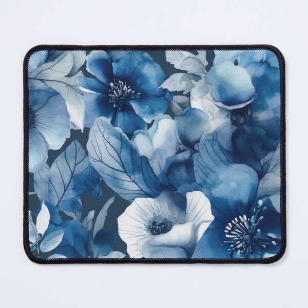 Item preview, Some Pretty Blue Flowers! designed and sold by TheeDigitalDen.