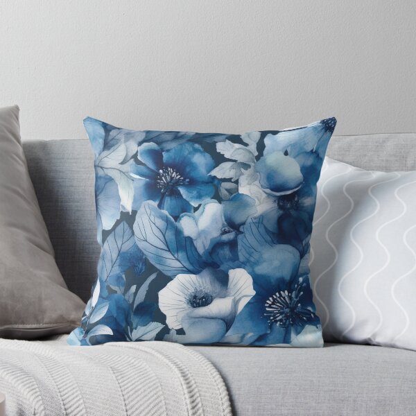 Item preview, Some Pretty Blue Flowers! designed and sold by TheeDigitalDen.