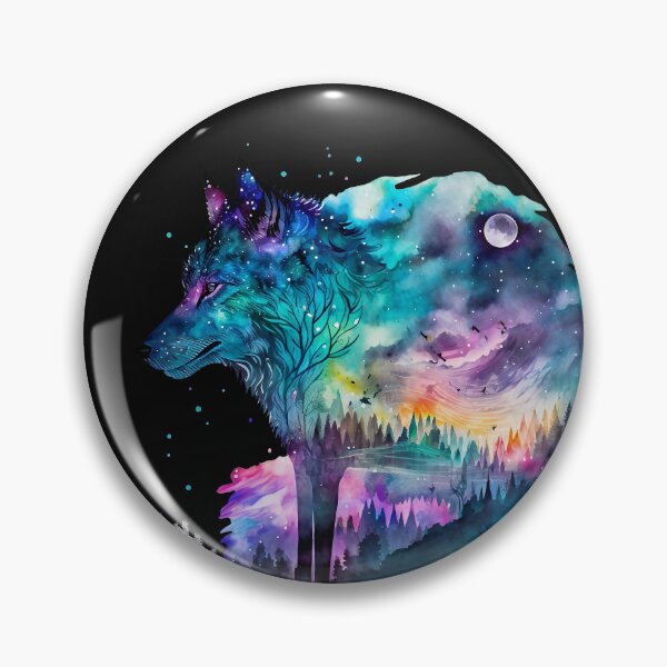 Item preview, My soul animal wolf designed and sold by knuppify.