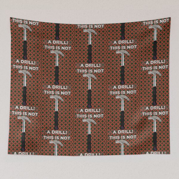 Item preview, This Is Not A Drilll! designed and sold by Twisted Doodles.