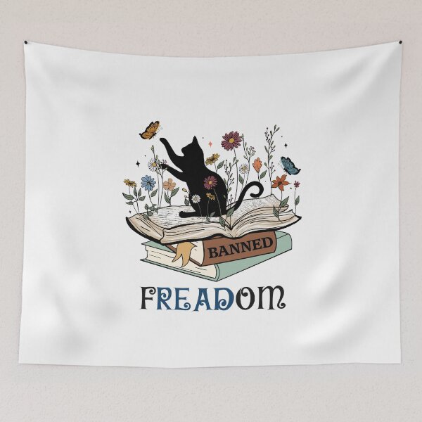 Item preview, FREADOM - Read Banned Books designed and sold by DigitalEffects.