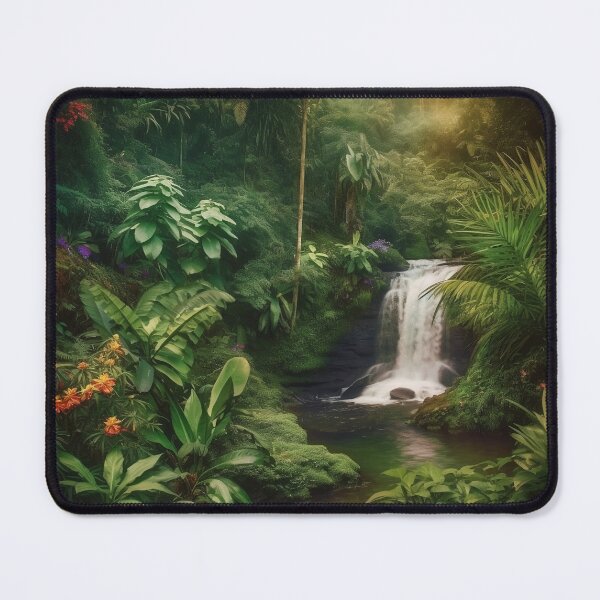 Item preview, Waterfall in the Jungle designed and sold by UlDesigns.