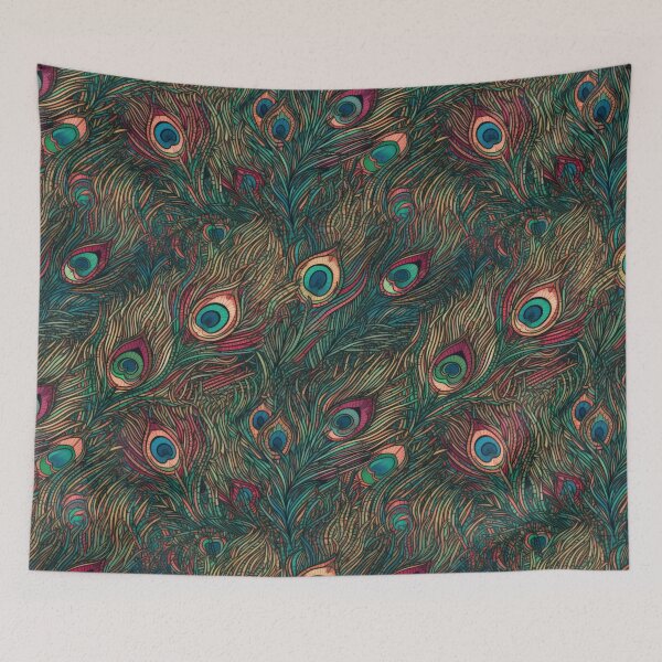 Item preview, Peacock Feathers Pattern 02 designed and sold by todayisteeday.
