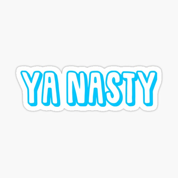Aperçu de l'œuvre Ya Nasty Sticker créée et vendue par cea010.