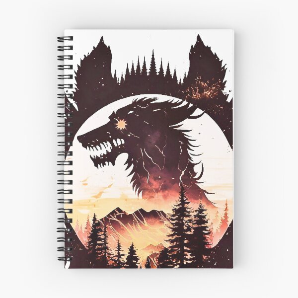 Aperçu de l'œuvre Mon âme animal loup créée et vendue par knuppify.