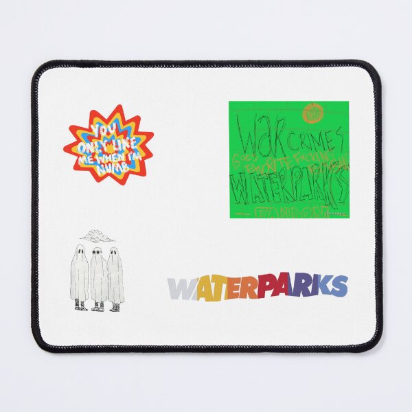 Item preview, Waterparks Sticker designed and sold by aestheticvibing.