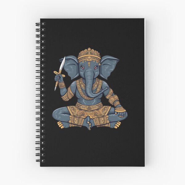 Item preview, Yoga Elephant  Warrior Pose designed and sold by blakfrog.