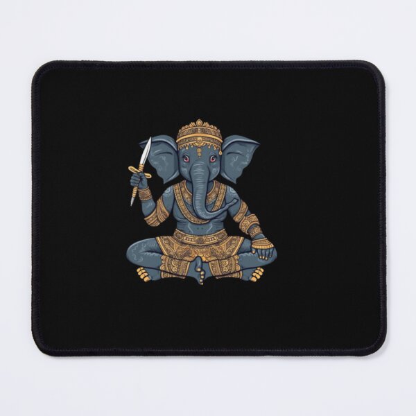 Item preview, Yoga Elephant  Warrior Pose designed and sold by blakfrog.
