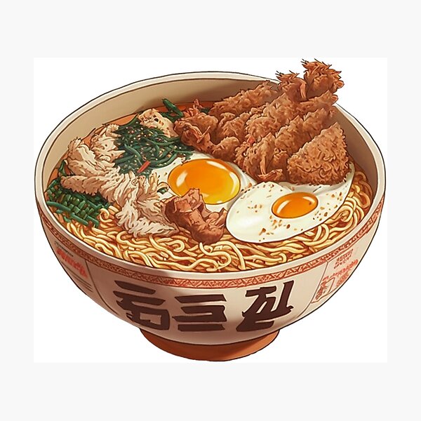 Item preview, Fried Chicken Ramen designed and sold by SLMGames.