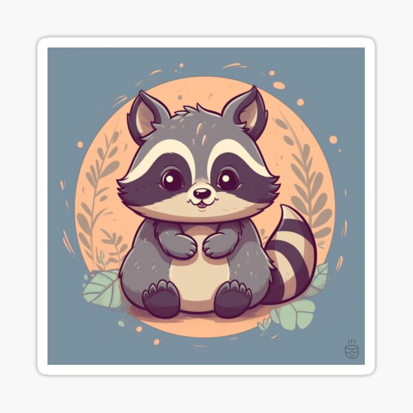 Peeking, Lolling Raccoon