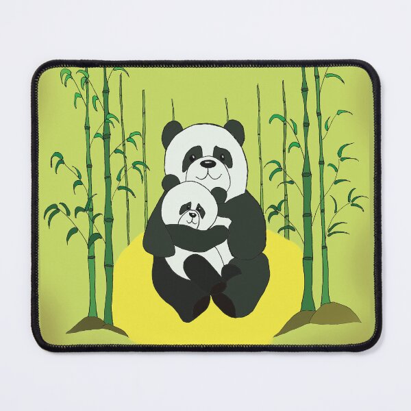 Item preview, Mama panda and baby panda designed and sold by Les illustrations d'Adėle L..
