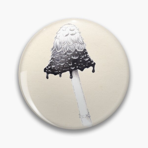 Item preview, Shaggy Inkcap Mushroom designed and sold by SpiritStone.